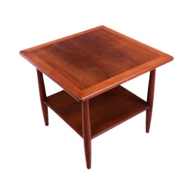 Mid-Century Modern Two-Tier Table