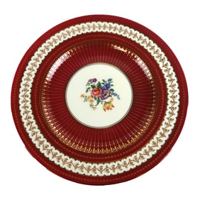 Aynsley Bone Chine Dinner Plates (12)