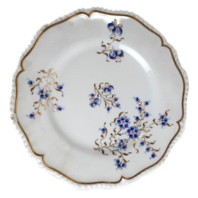 Antique English Porcelain Dessert Plates (17)