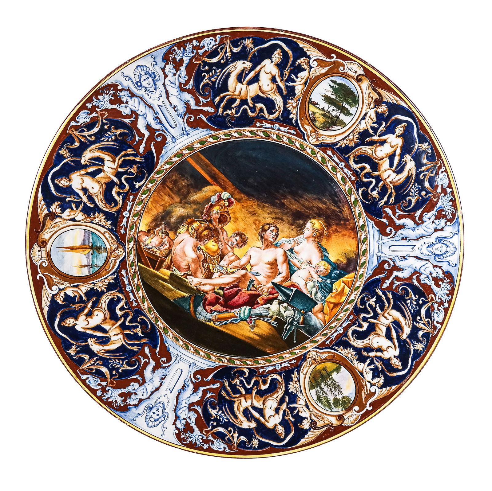 Italian Ceramic Charger (1 of 11)