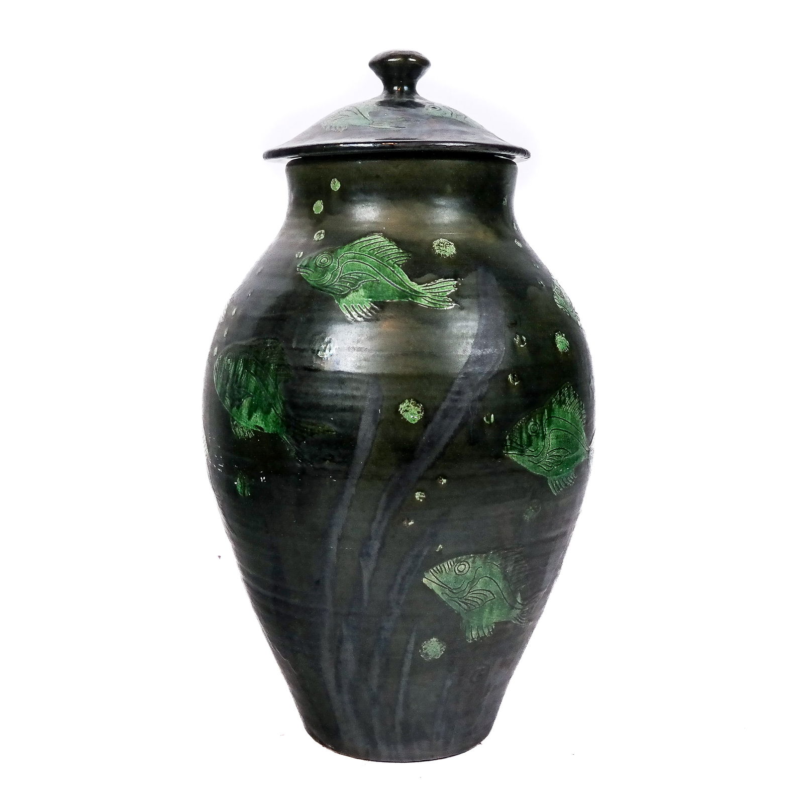 Eusebi Diaz Costa Large Ceramic Lidded Jar (1 of 13)