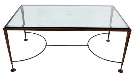 Mid-Century Modern & Glass Coffee Table