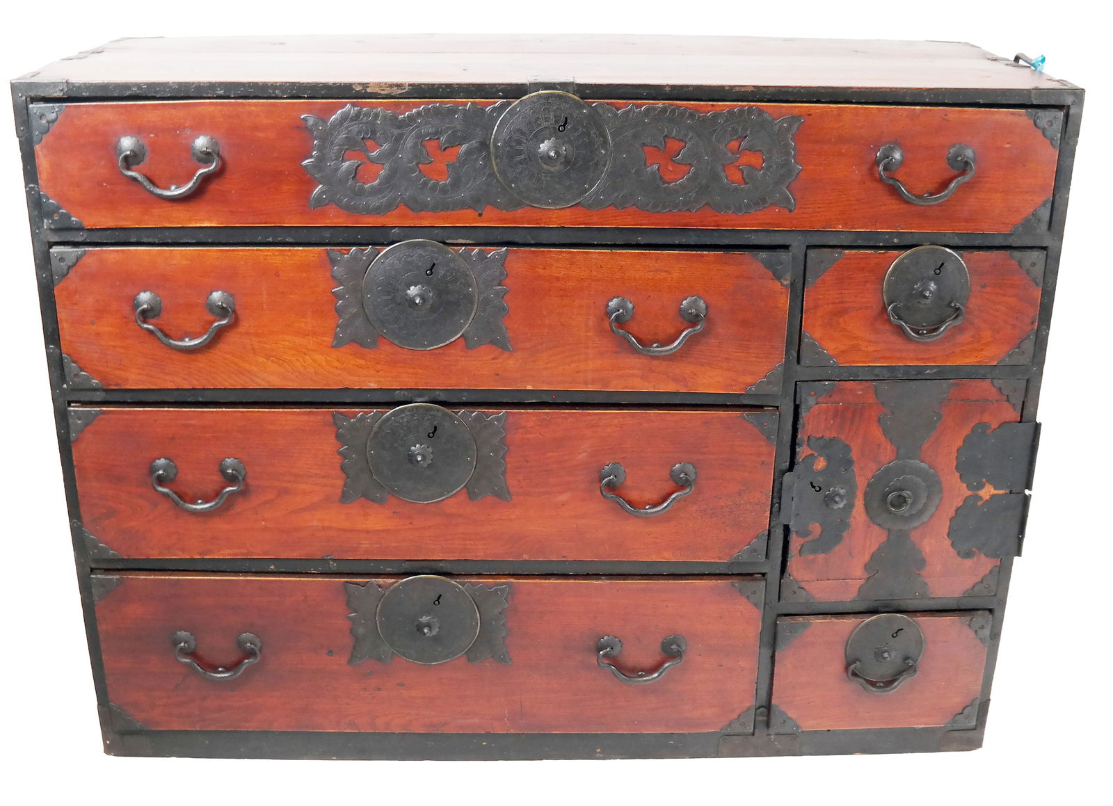19th C. Sandai Isho Tansu Cabinet (1 of 8)