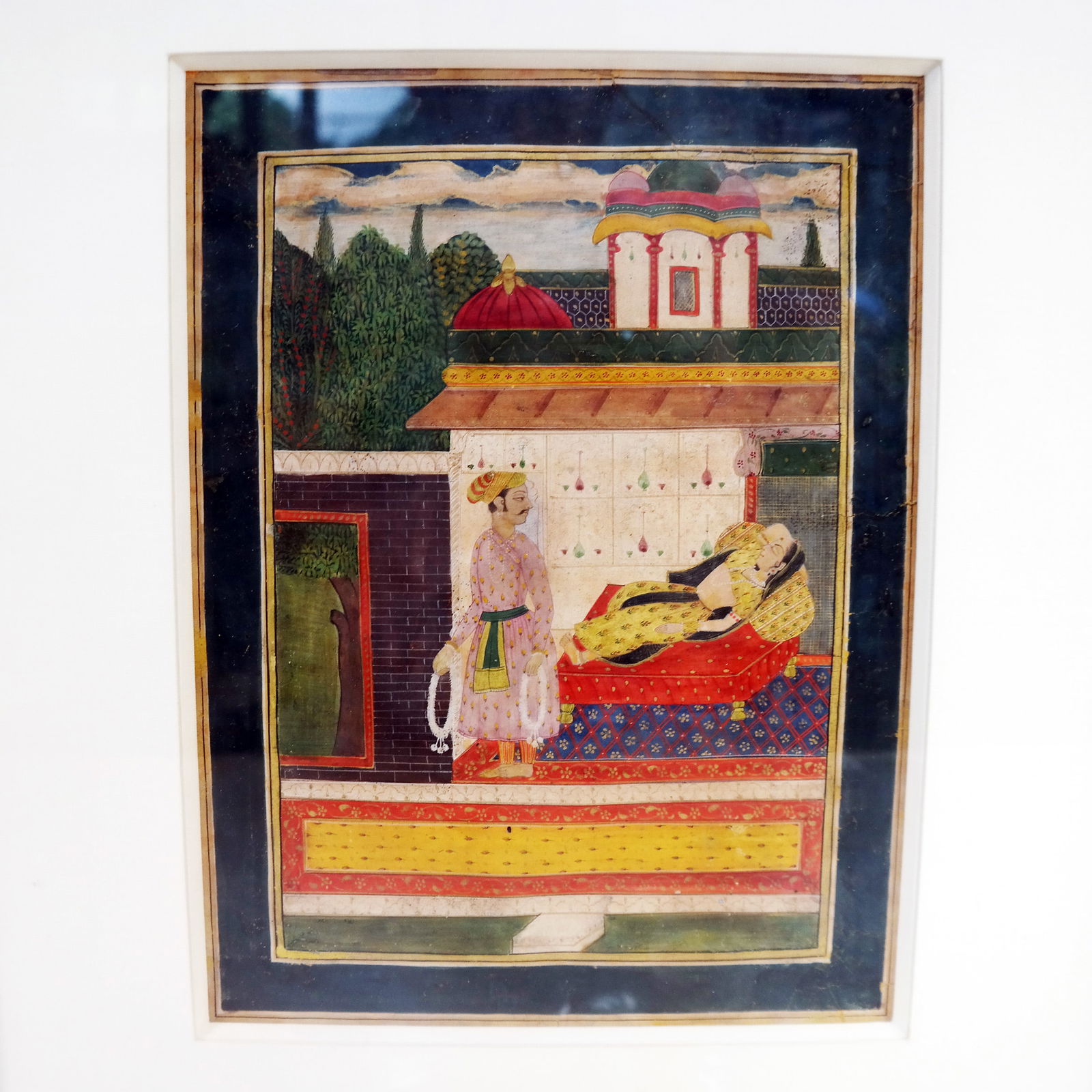 19th C. Indian School: Untitled - Mixed Media (1 of 8)