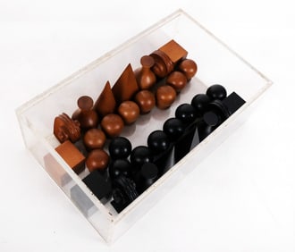 After Man Ray for Ameico Chess Set