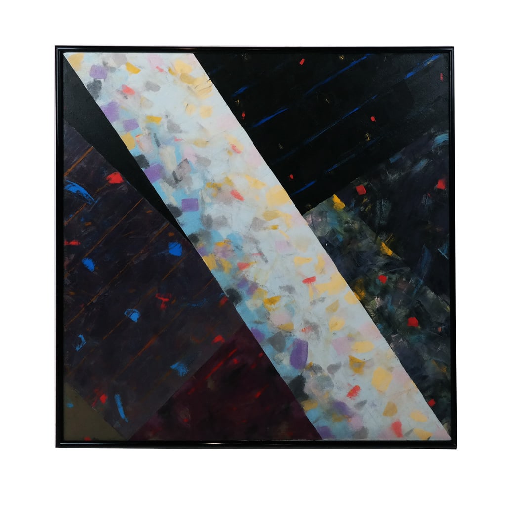 Samia HALABY: Abstract - Oil Painting (1 of 10)