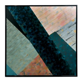 Samia HALABY: Abstract - Oil Painting