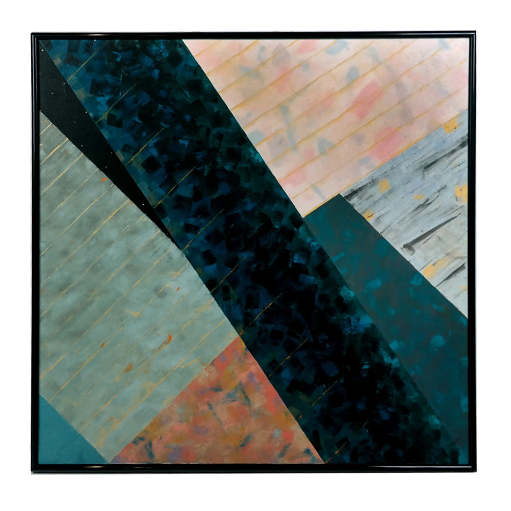 Samia HALABY: Abstract - Oil Painting (1 of 15)