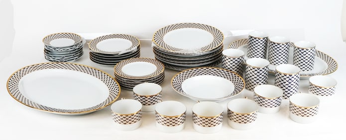 Tiffany & Co. Porcelain Partial Dinner Service (37)