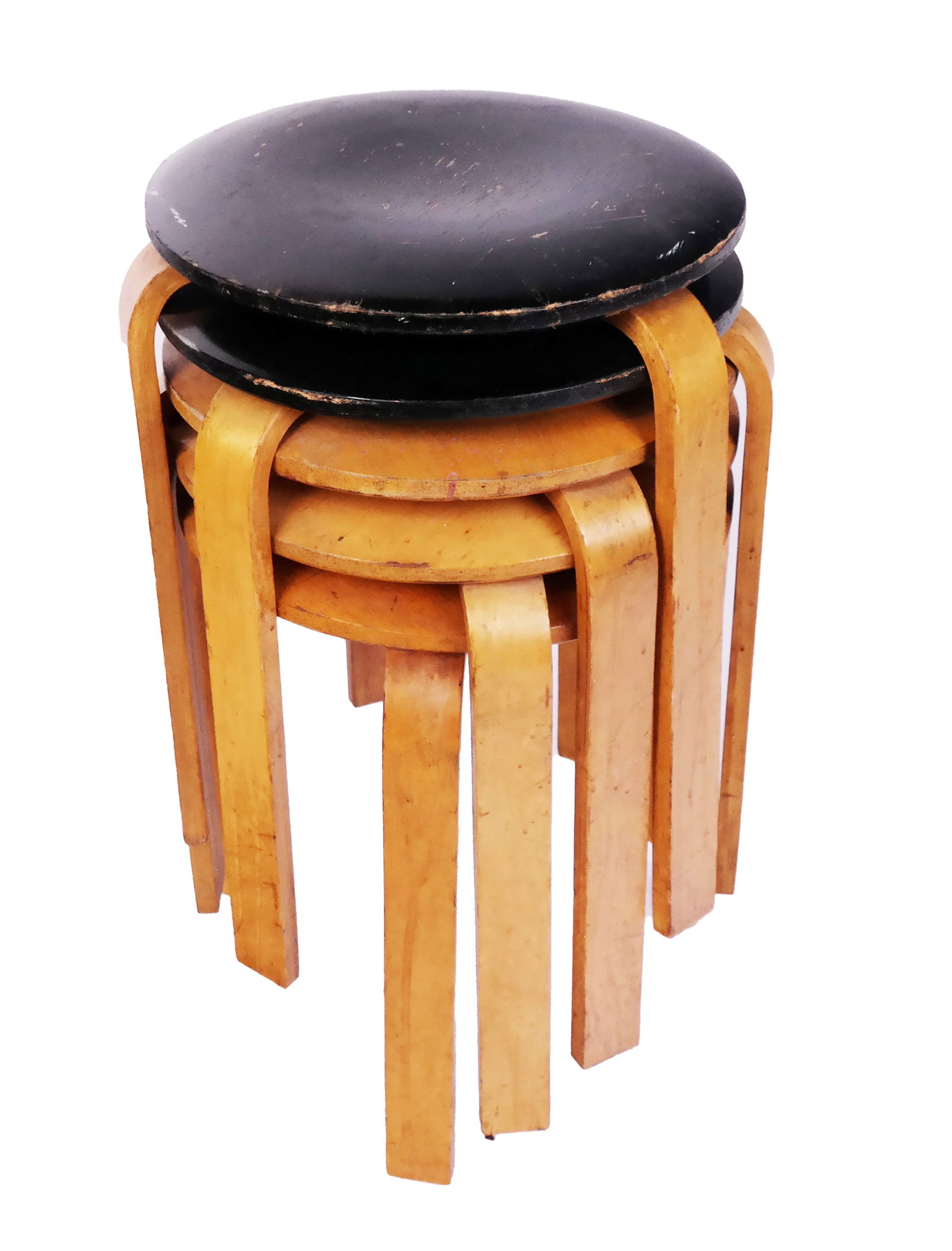 Swedish Nest of Stacking Tables (5) (1 of 13)