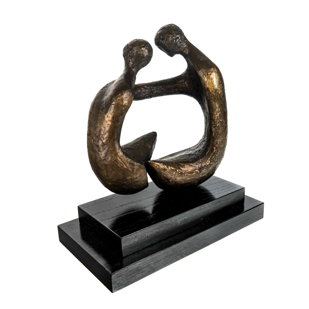 Modern Abstract Bronze Sculpture (1 of 10)