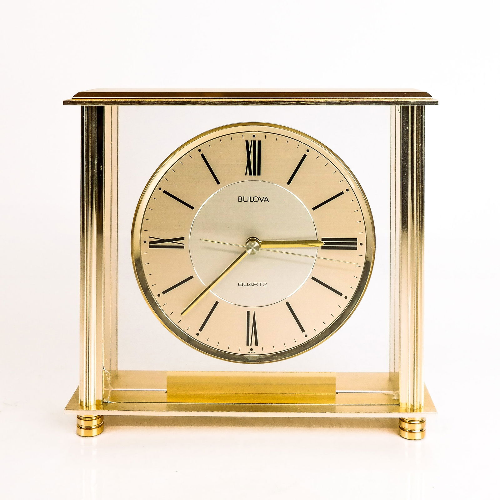 Bulova "Grand Prix" Executive Desk Clock (1 of 9)