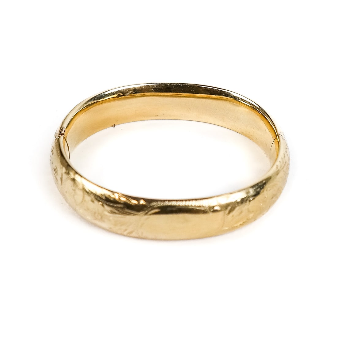 14K Gold Bangle Bracele (1 of 9)