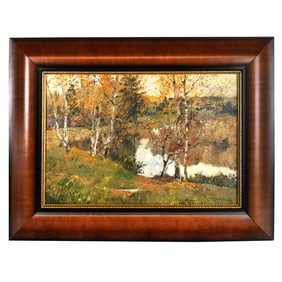 Isaac LEVITAN: Landscape - Oil Painting