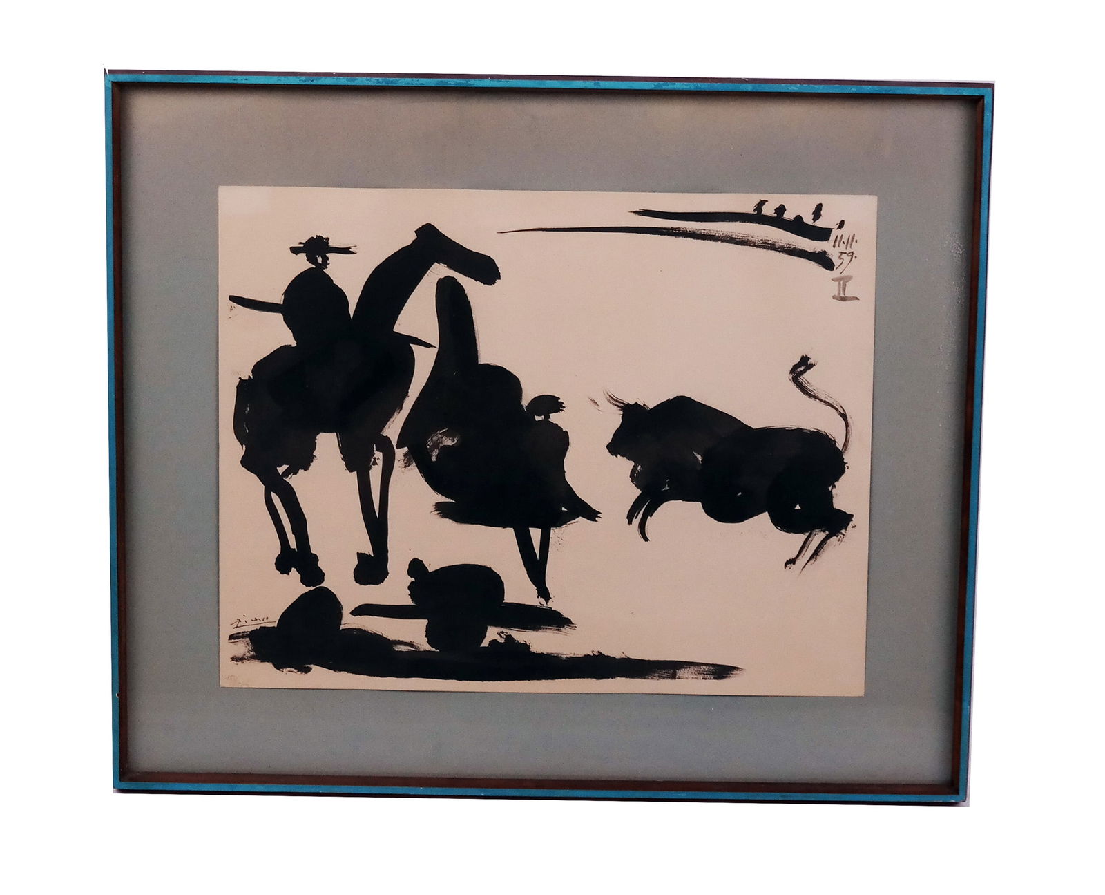 Pablo PICASSO: Torero, 1959 - Lithograph (1 of 9)