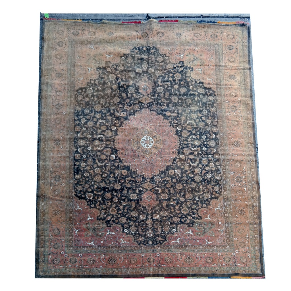 Qum Persian Silk Rug, Signed (1 of 15)