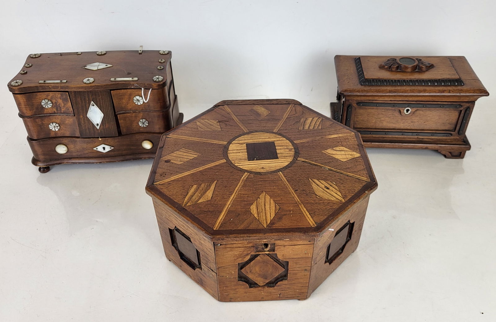 3 Vintage Tabletop Boxes (1 of 20)