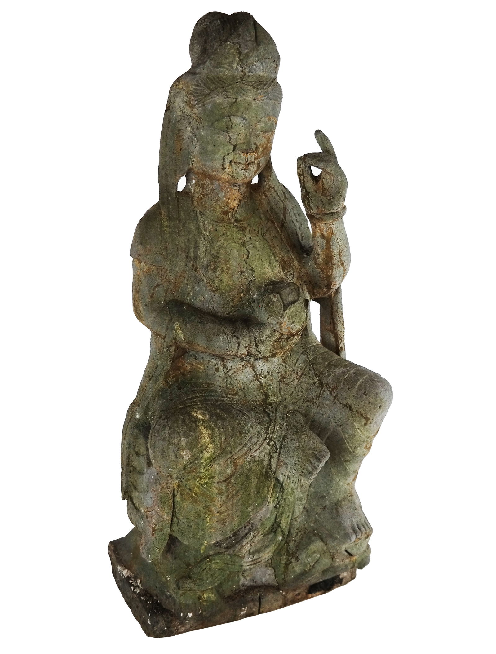 Modern Stone Seated Guanyin (1 of 11)