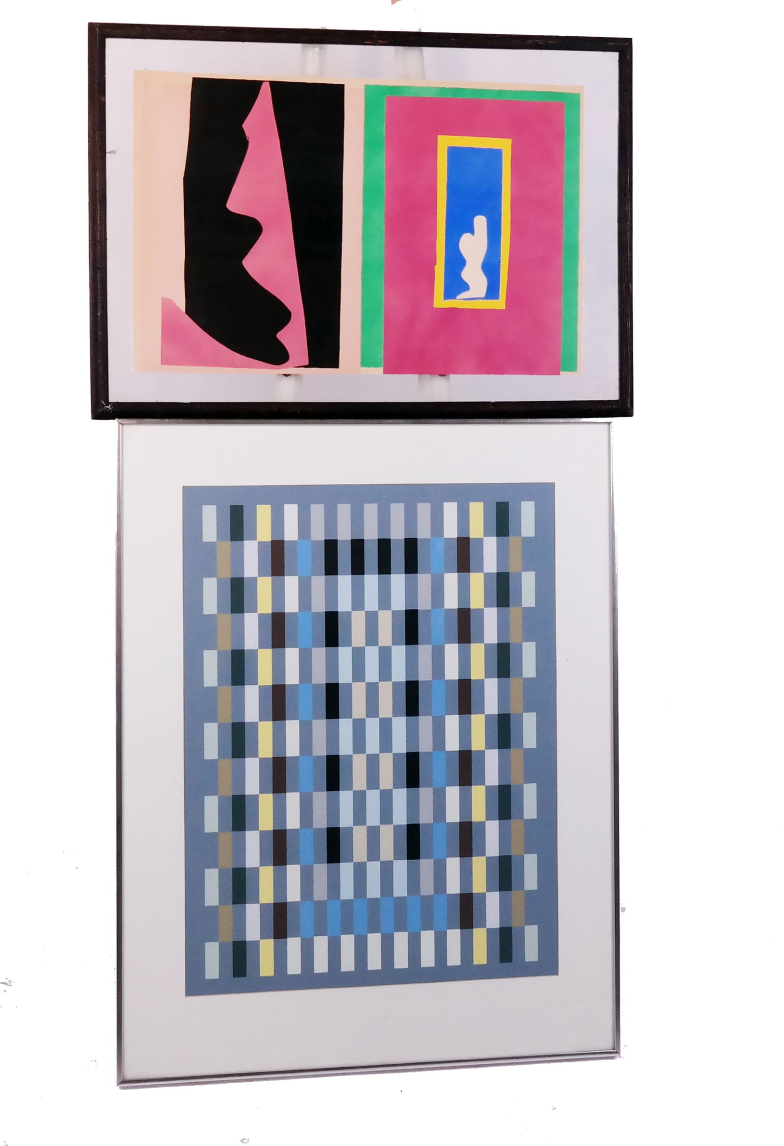 Two Modern Framed Art Prints (1 of 12)