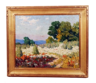 Emile STANGE: Landscape - Painting