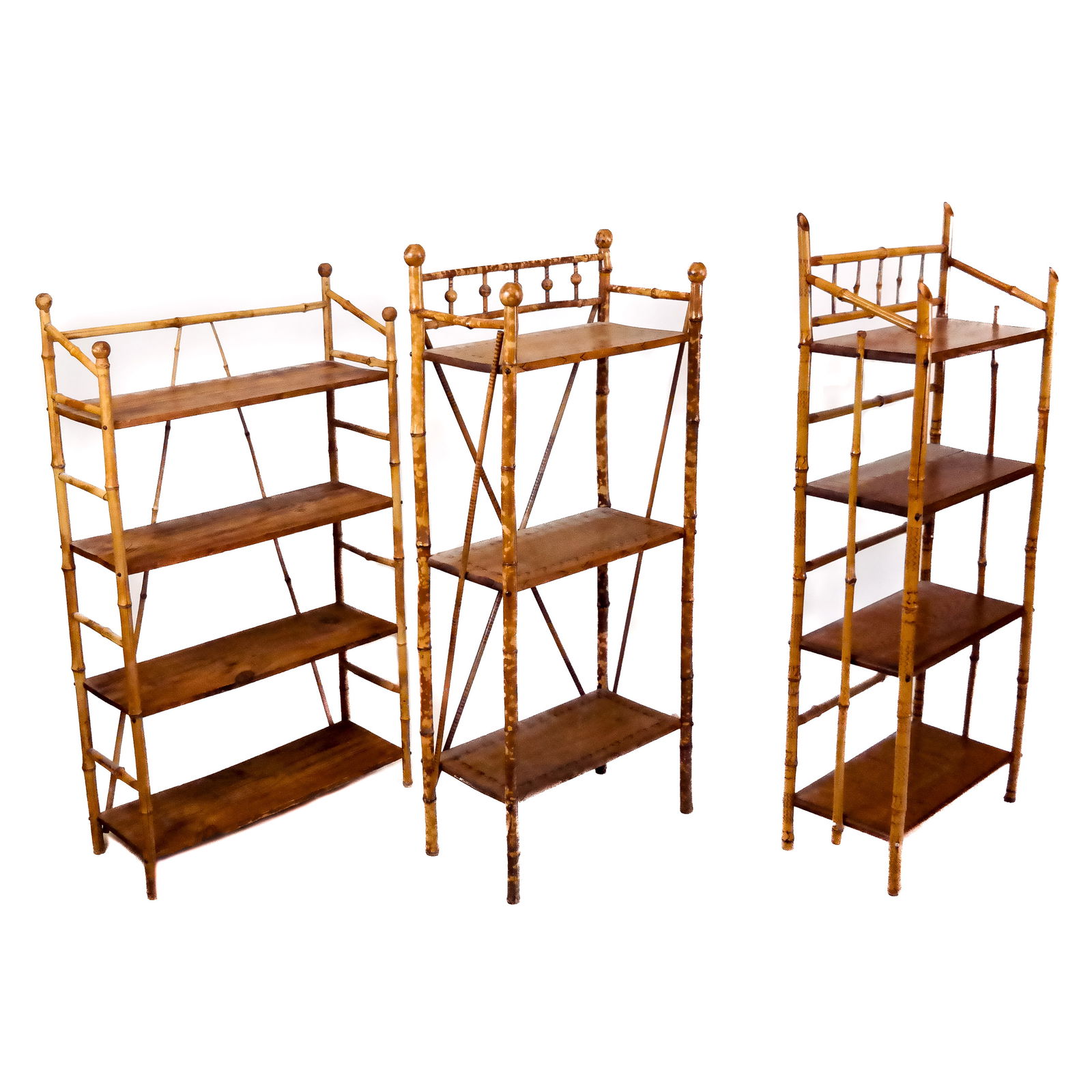 Three Bamboo Open Etageres (1 of 7)