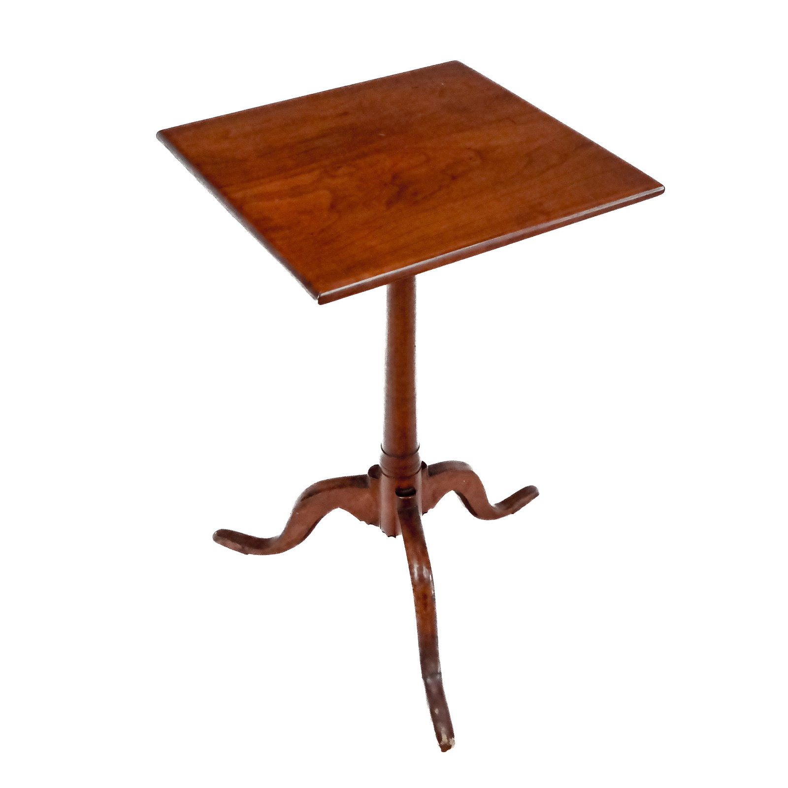 Antique American Square-Top Candle Stand (1 of 8)