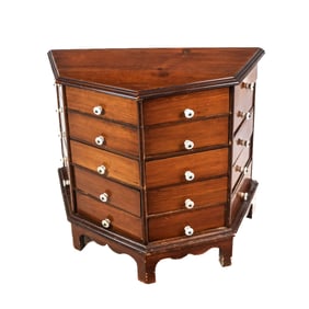 American Vintage Unusual Apothecary Chest