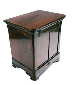 Antique French Empire Small Cabinet