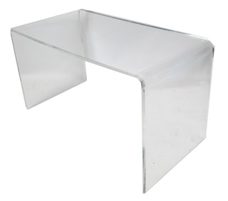 Modern Lucite Table Desk