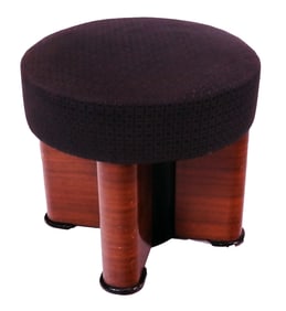 Mid-Century Round Bench