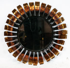 Modern Sunburst Mirror