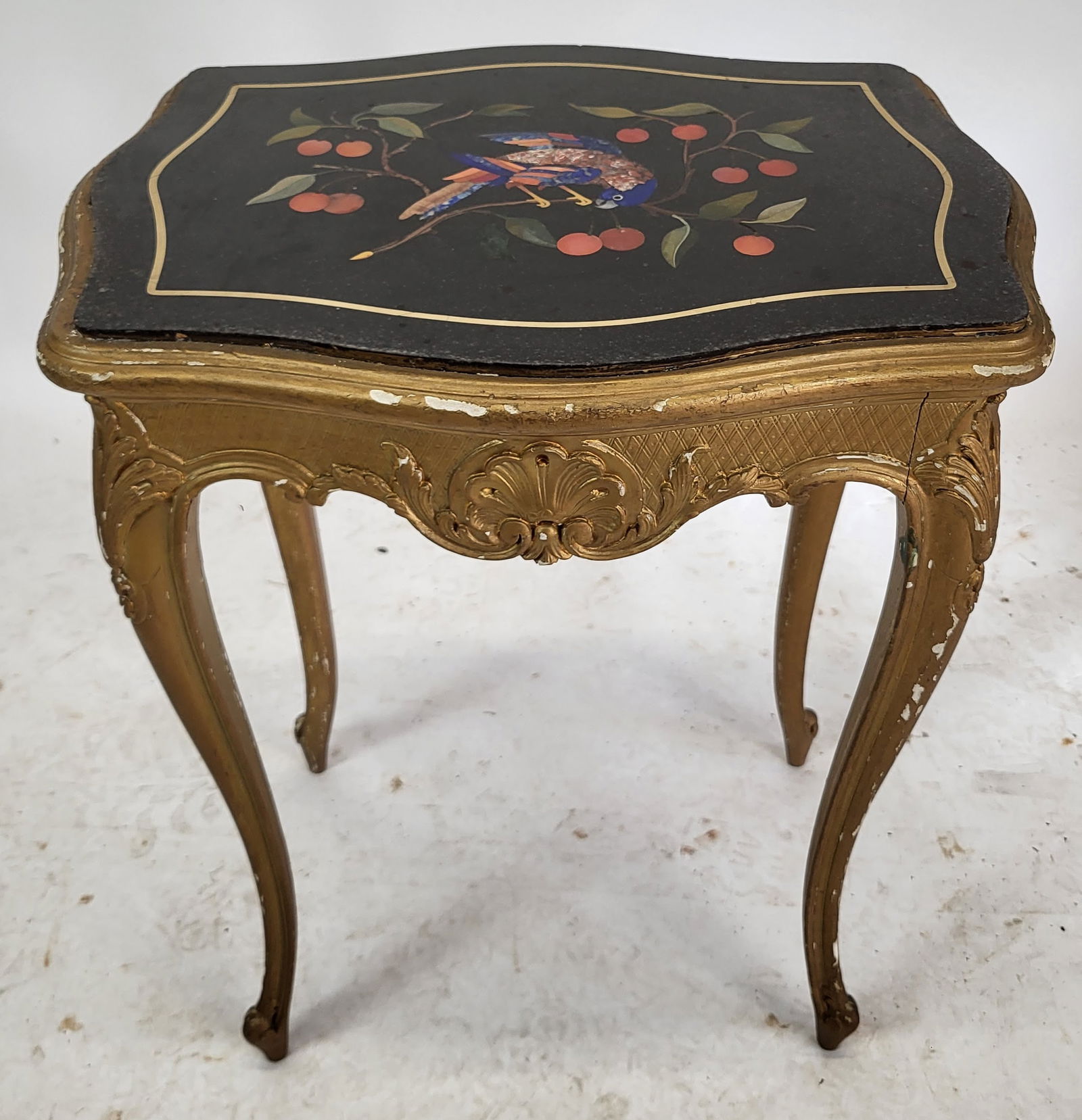 Early 20th C. Pietra Dura Marble Top Table (1 of 16)
