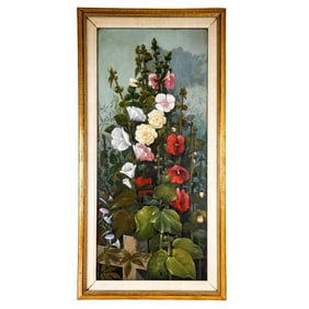 Floral Vine Study - Oil Painting