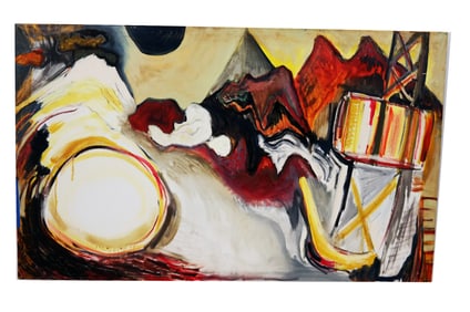 Roberta CROWN: Abstract - Oil Painting