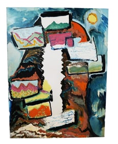 Roberta CROWN: Abstract - Oil Painting