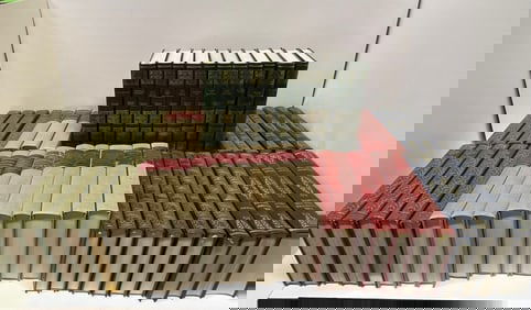 Two Boxes of Leather-Bound Classic Books