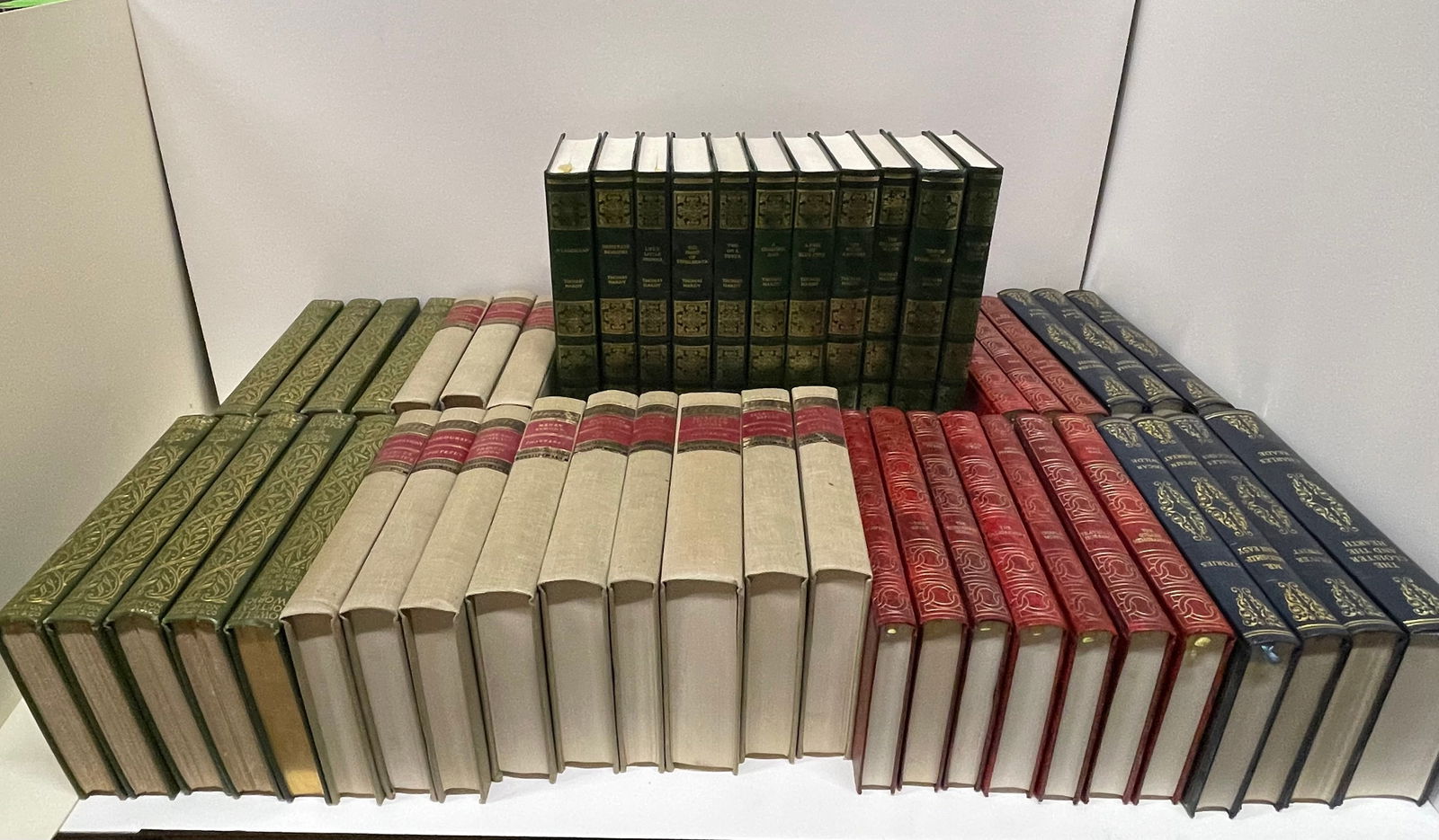 Two Boxes of Leather-Bound Classic Books (1 of 18)