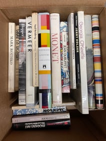 Two Boxes of Art Reference / Coffee Table Books
