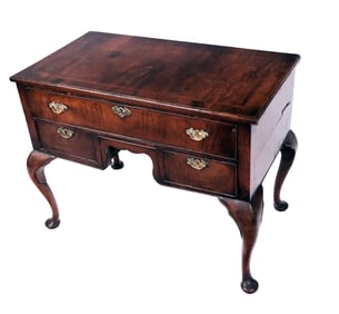 18th C. Georgian Inlaid Lowboy