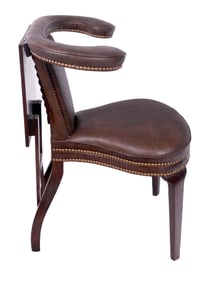 19th C. Regency Cockfighting Chair