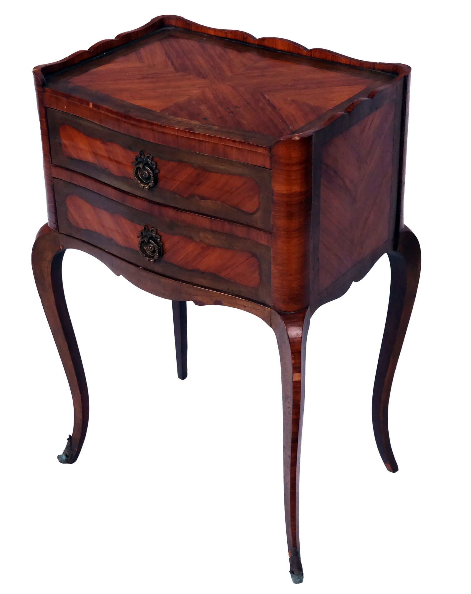 Early 20th C. French Inlaid Stand (1 of 11)
