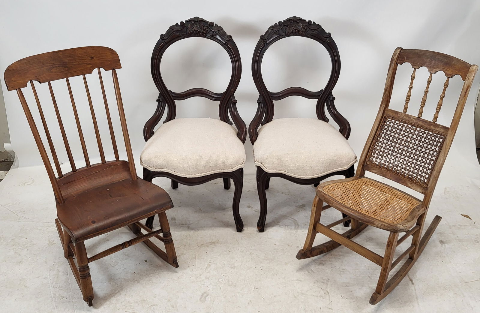 Group of Four Antique American Chairs (4) (1 of 20)