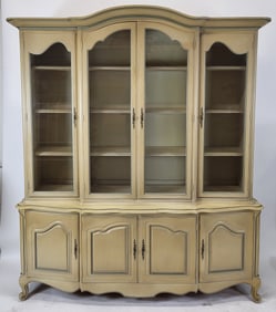 Vintage Venetian-Style Painted Breakfront