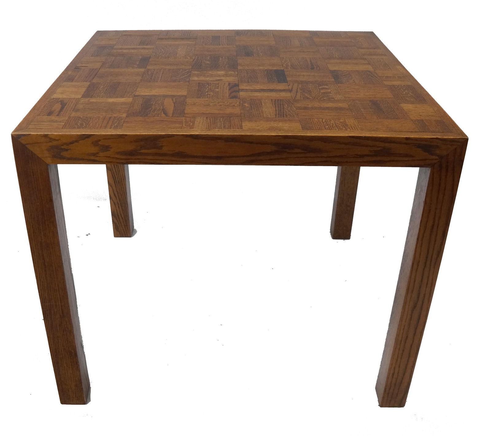 Parquetry Inlaid Oak Table (1 of 7)