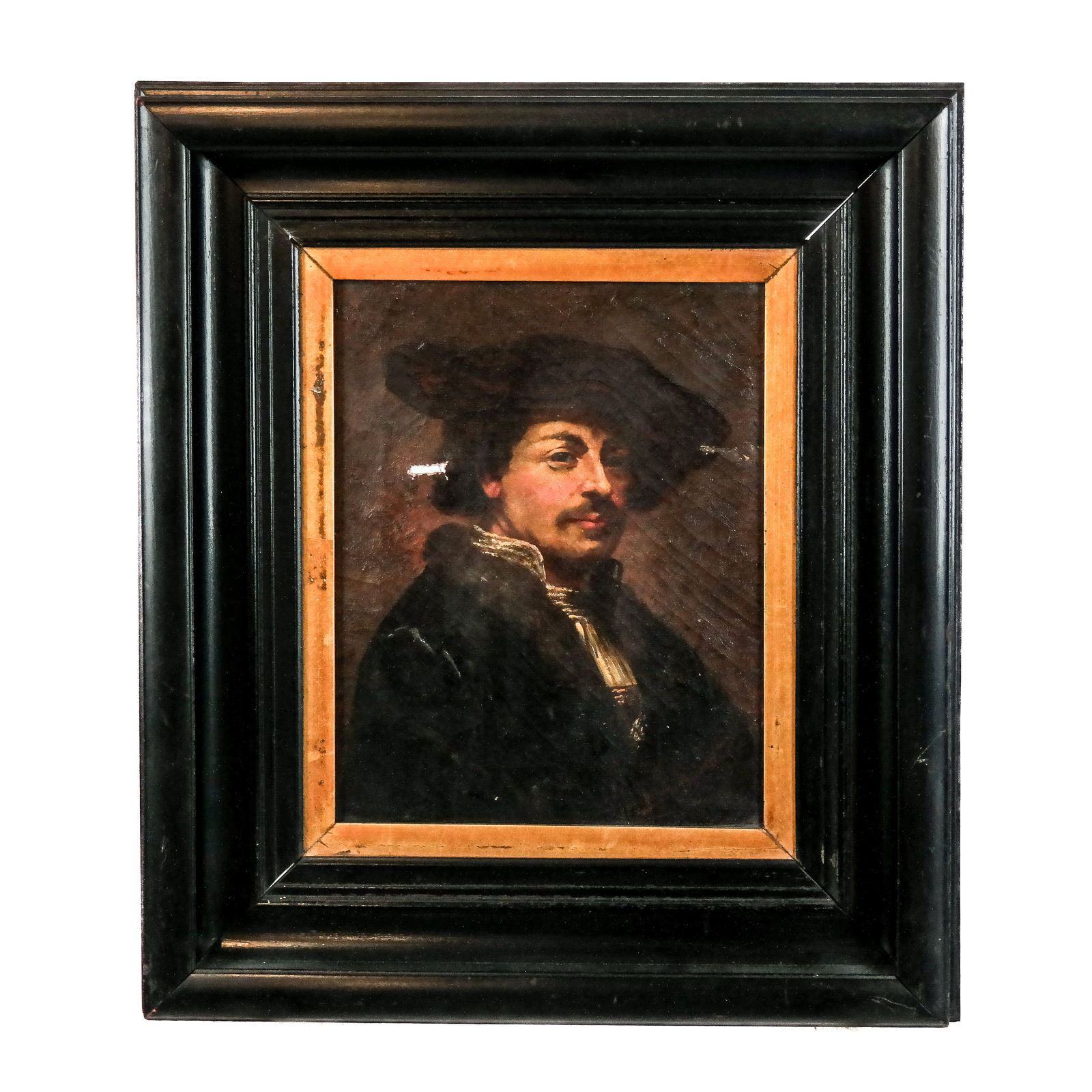 Old Master-Style Portrait - Oil Painting (1 of 7)