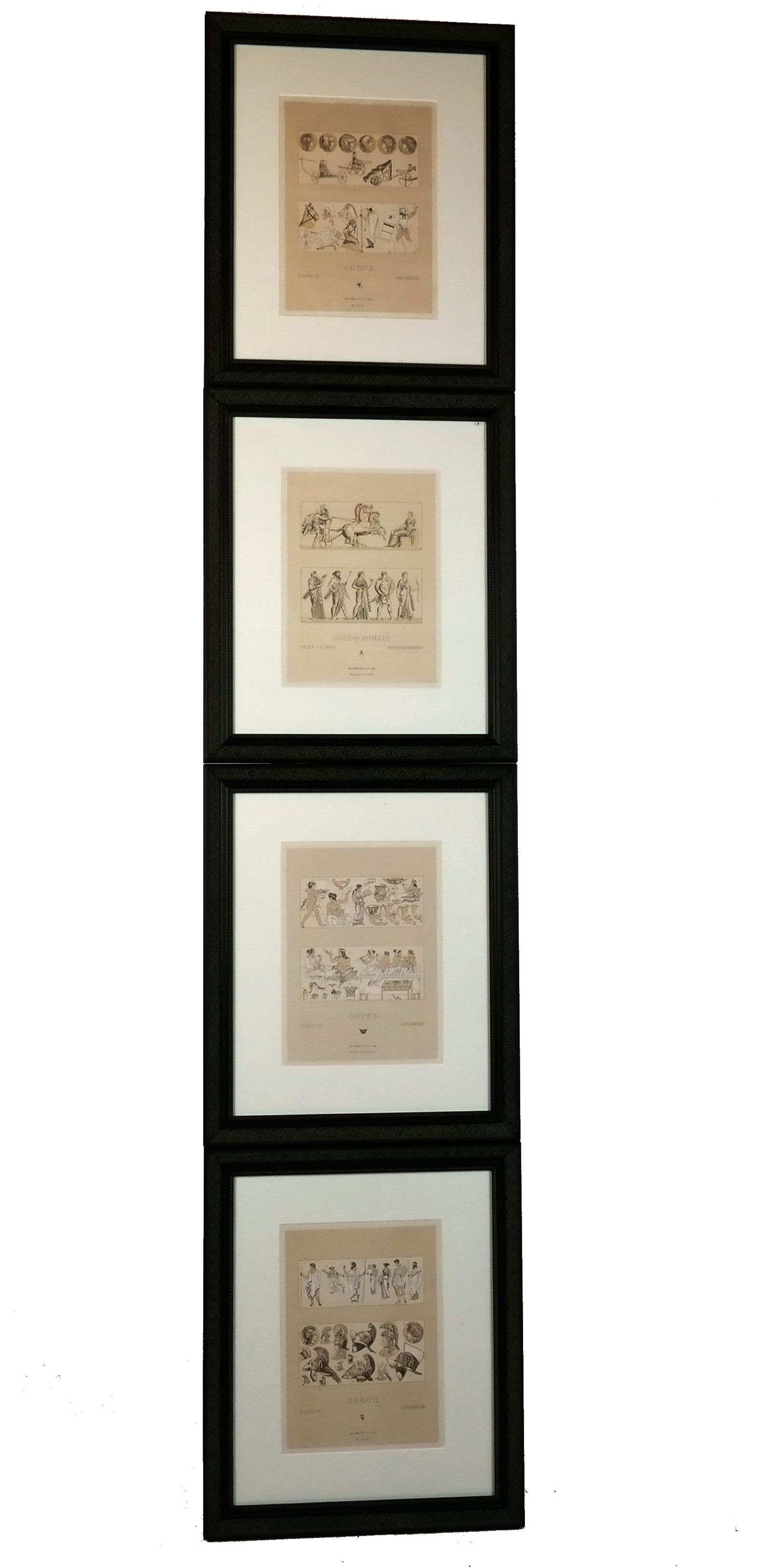 Set of 4 Archaeological Prints (1 of 9)
