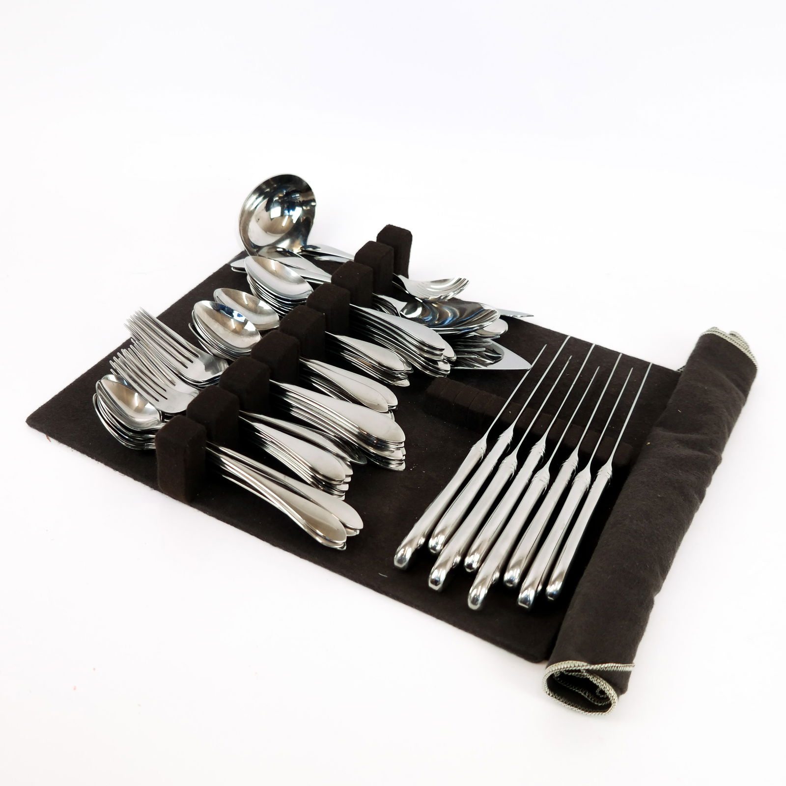 Gorham "Merideth" Stainless Partial Flatware 62pcs (1 of 15)