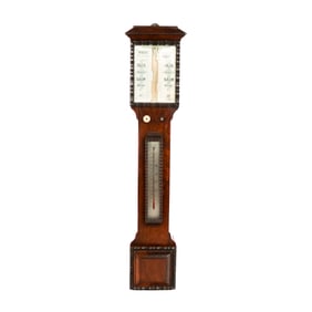 19th C. English Rosewood Weather Station