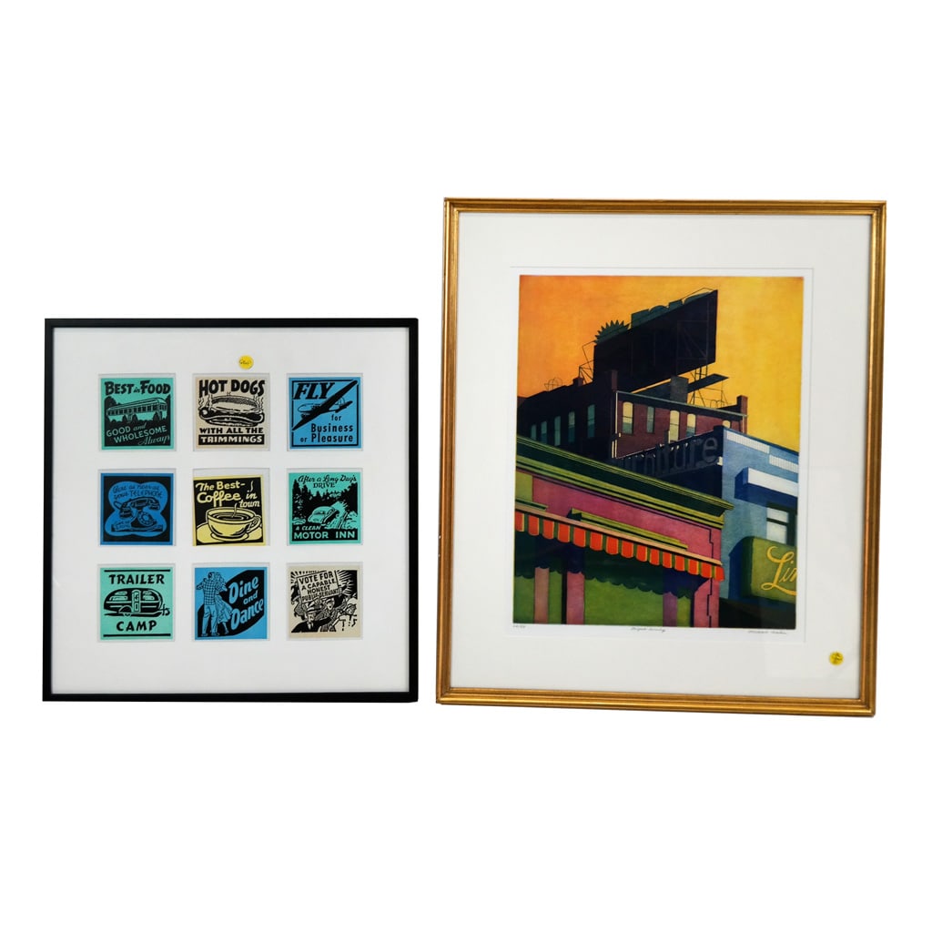 Two Decorative Framed Artworks (1 of 12)