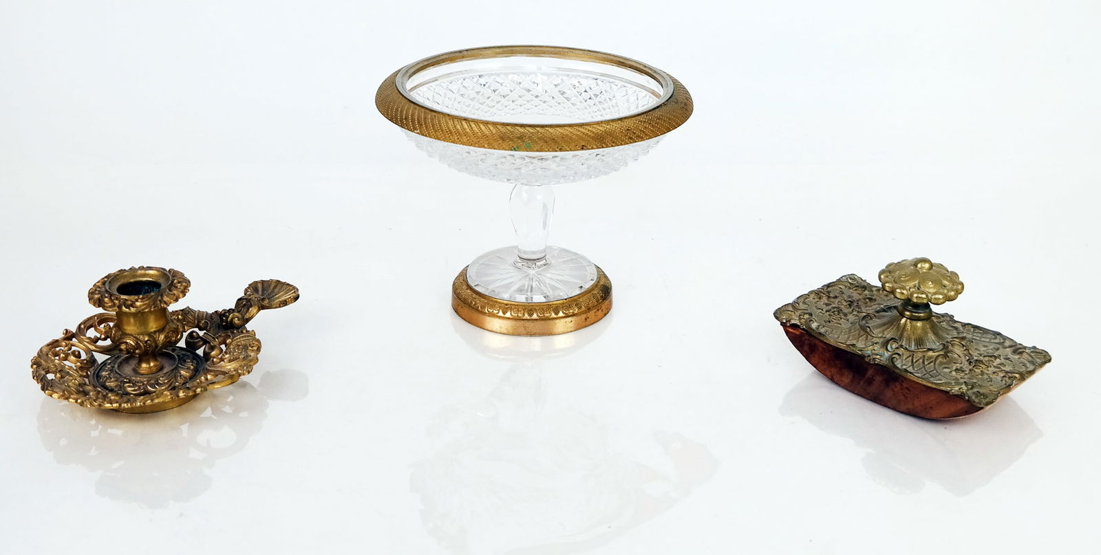 Group of Ormolu & Gilt Metal Desk Ornaments (1 of 9)